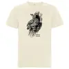 BIRDSHIRT – steinkauz (boy), natural (Textil)