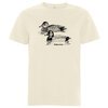 BIRDSHIRT – tafelente (boy), natural (Textil)