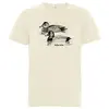 BIRDSHIRT – tafelente (boy), natural (Textil)