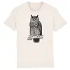 BIRDSHIRT – uhu (boy), natural (Textil)