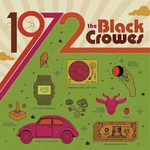 BLACK CROWES, 1972 cover