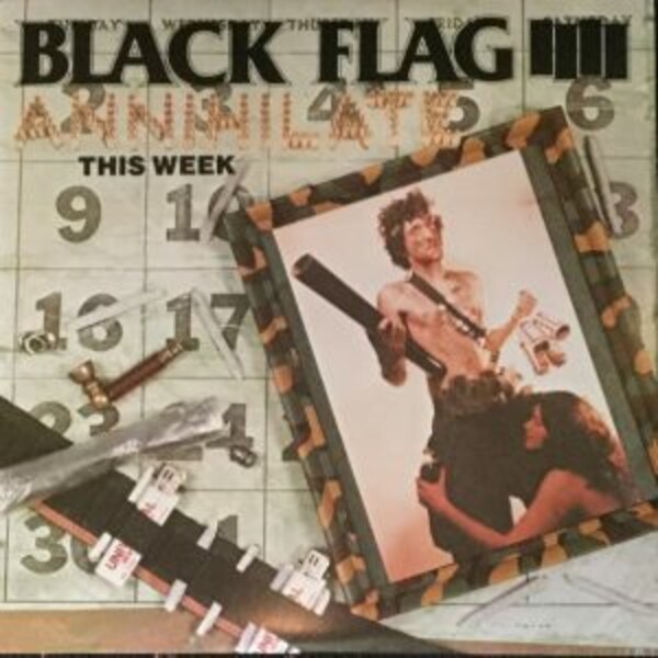 Cover BLACK FLAG, annihilate this week