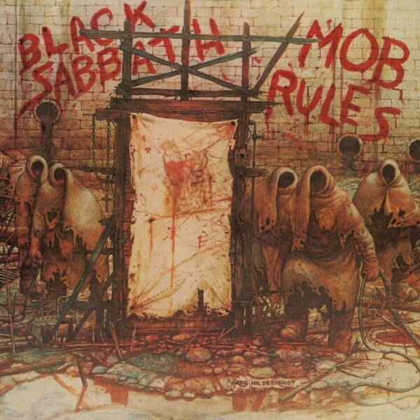 BLACK SABBATH, mob rules (deluxe) cover
