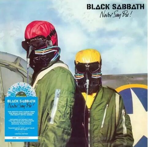Cover BLACK SABBATH, never say die! (RSD 2023)