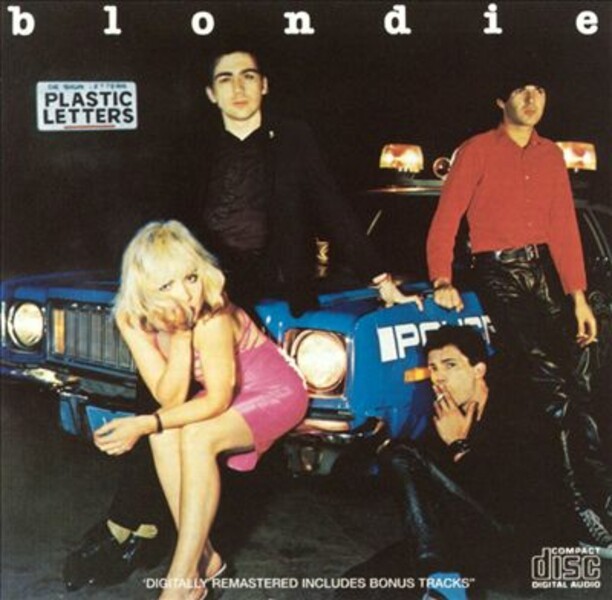 Cover BLONDIE, plastic letters