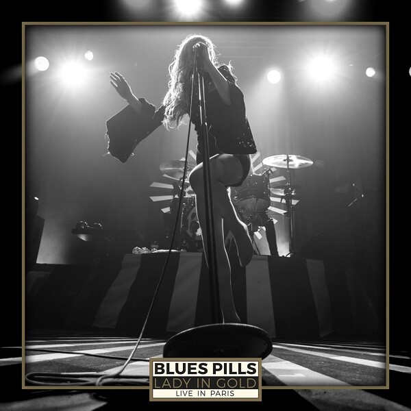 Cover BLUES PILLS, lady in gold - live in paris