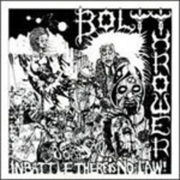 Cover BOLT THROWER, in battle there is no law