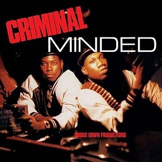 BOOGIE DOWN PRODUCTIONS, criminal minded cover