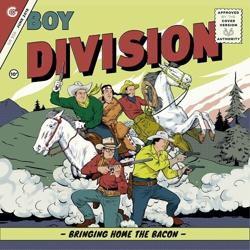 BOY DIVISION, bringing home the bacon cover