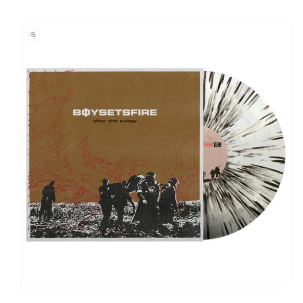 BOYSETSFIRE – after the eulogy (clear/black splatter) (LP Vinyl)