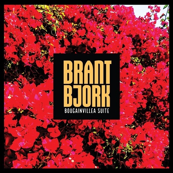 Cover BRANT BJORK, bougainvillea suite (black/orange splatter)