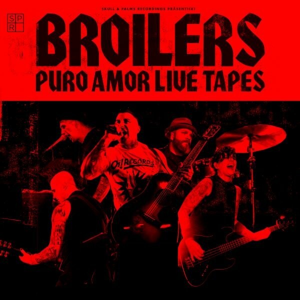 BROILERS, puro amor live tapes cover