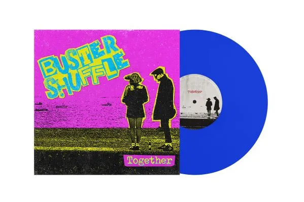 BUSTER SHUFFLE – together (blue vinyl + pop art sleeve) (LP Vinyl)