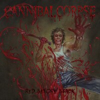 Cover CANNIBAL CORPSE, red before black