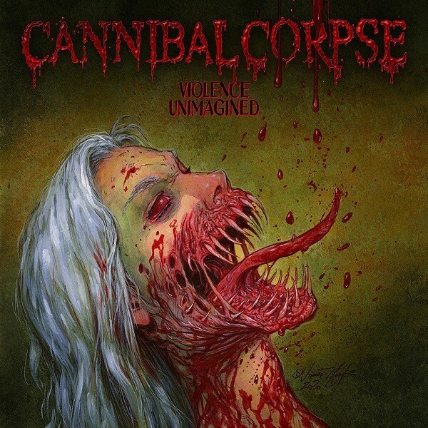 Cover CANNIBAL CORPSE, violence unimagined
