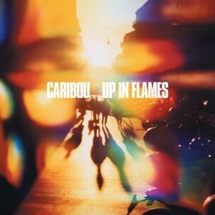 Cover CARIBOU, up in flames
