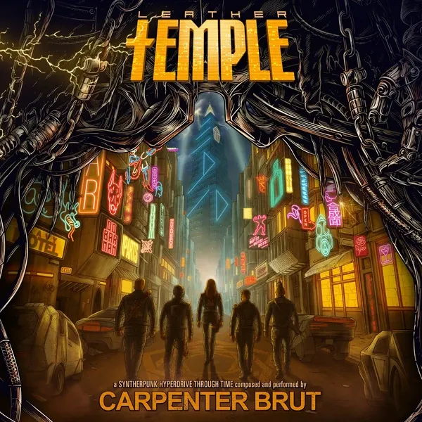 CARPENTER BRUT – leather temple (CD, LP Vinyl)