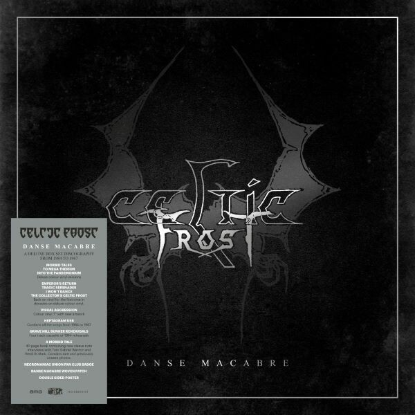 CELTIC FROST, danse macabre (discography 1984-1987) cover