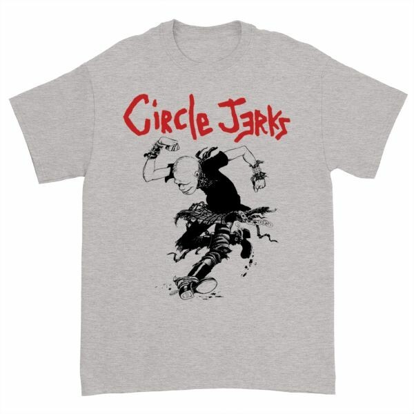 Cover CIRCLE JERKS, skank man (boy) heather grey