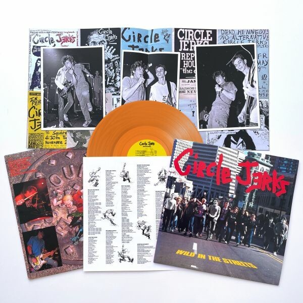 CIRCLE JERKS, wild in the streets (40th anniversary edition) cover