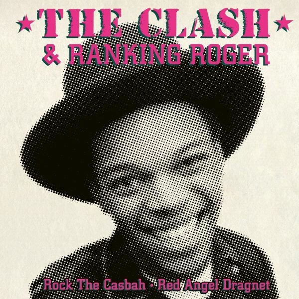 Cover CLASH & RANKING ROGER, rock the casbah / red angel dragnet