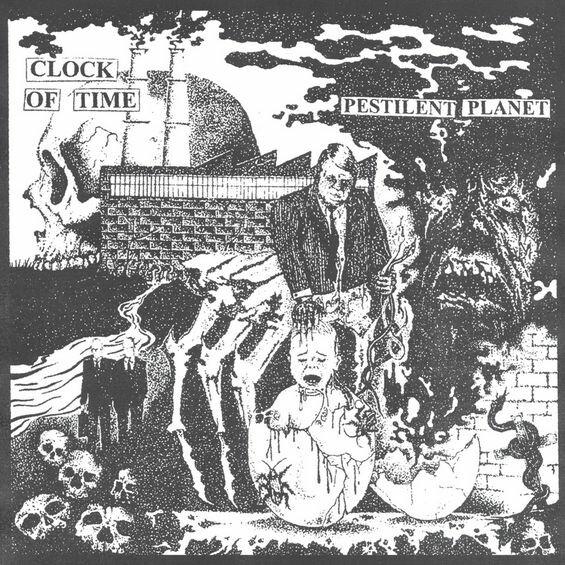 CLOCK OF TIME – pestilent planet (LP Vinyl)