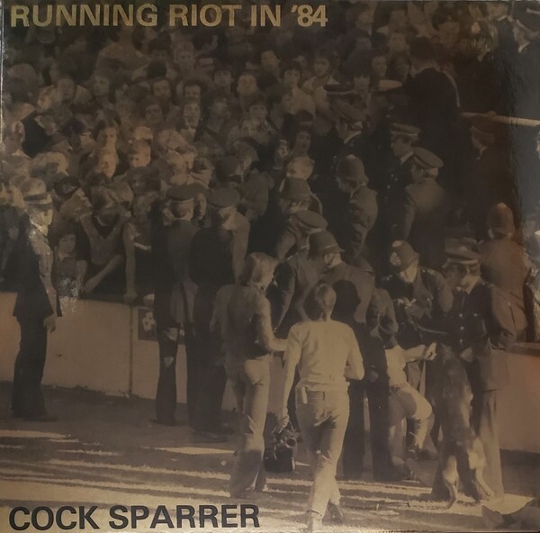 COCK SPARRER – running in riot ´84 (gold foil sleeve) (LP Vinyl)