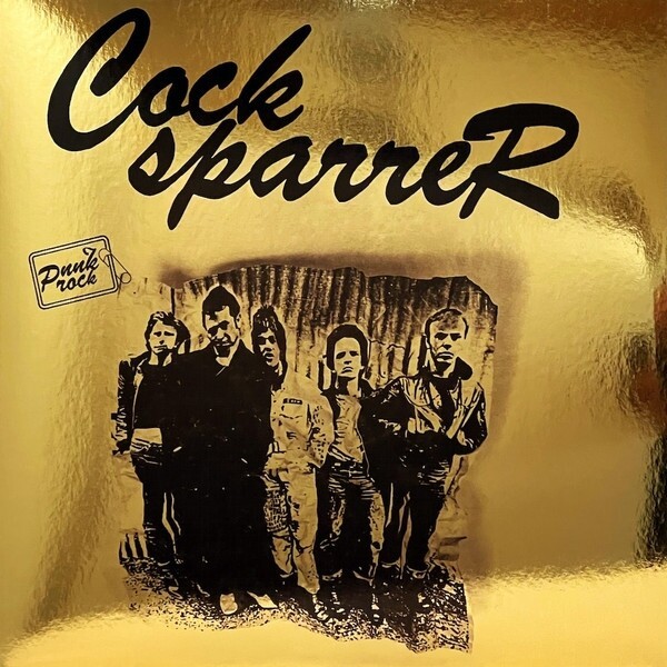 Cover COCK SPARRER, s/t (gold foil sleeve)