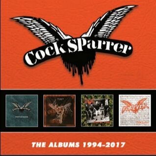 Cover COCK SPARRER, the albums 1994 - 2017