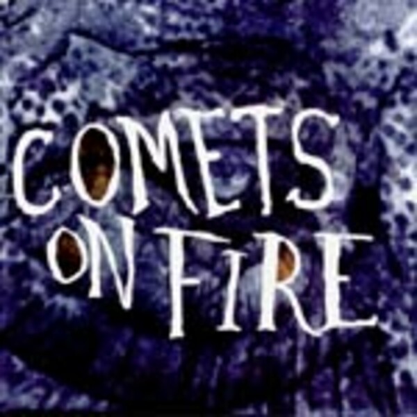 Cover COMETS ON FIRE, blue cathedral
