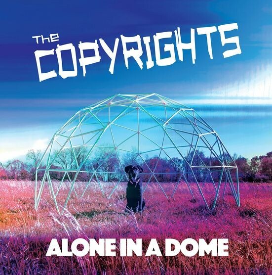 COPYRIGHTS – alone in a dome - blue vinyl (LP Vinyl)