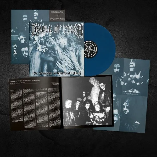 CRADLE OF FILTH – the principle of evil made flesh (aqua blue lp) (LP Vinyl)