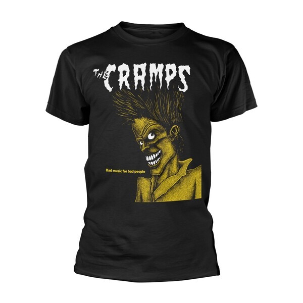 CRAMPS – bad music for bad people (boy) black (Textil)