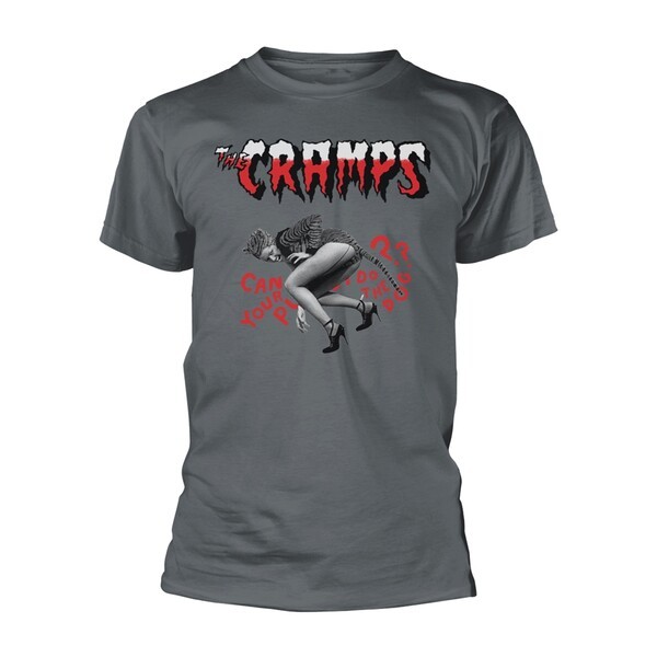 CRAMPS – do the dog (boy) charcoal (Textil)