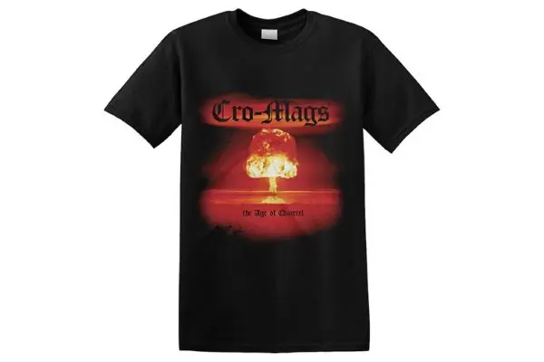 CRO-MAGS – age of quarrel (boy), black coloured (Textil)