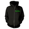 CRO-MAGS – green logo hoodie (boy) black (Textil)