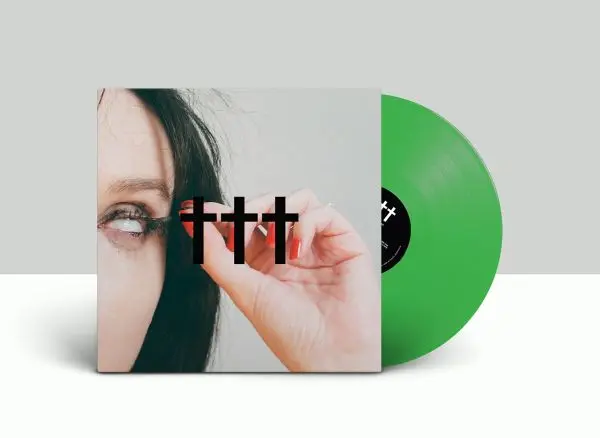 CROSSES – permanent.radiant (green) (LP Vinyl)