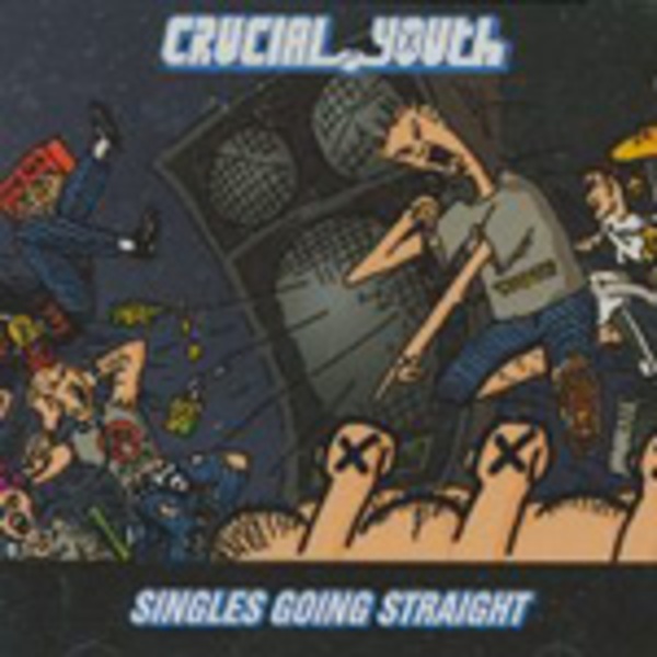 CRUCIAL YOUTH – singles going straight (CD)