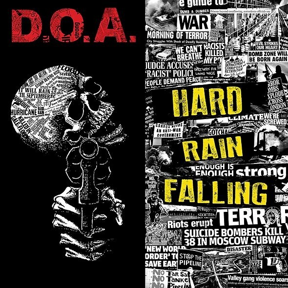 D.O.A. – hard rain falling (LP Vinyl)