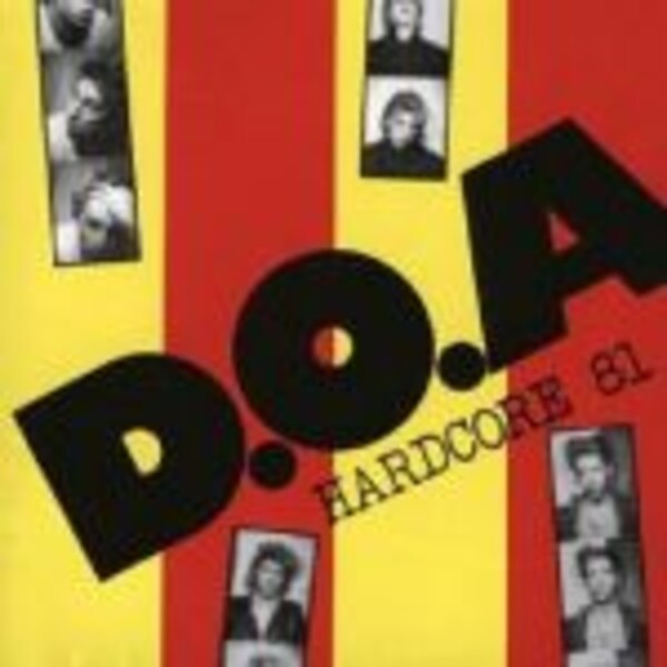 D.O.A., hardcore ´81 cover