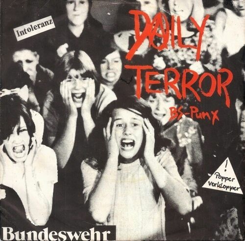 Cover DAILY TERROR, bs-punx ep