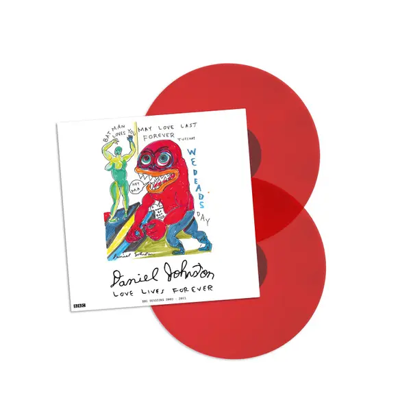 DANIEL JOHNSTON – love lives forever (bbc sessions 2003-2011) (LP Vinyl)