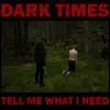 DARK TIMES – tell me what i need (LP Vinyl)