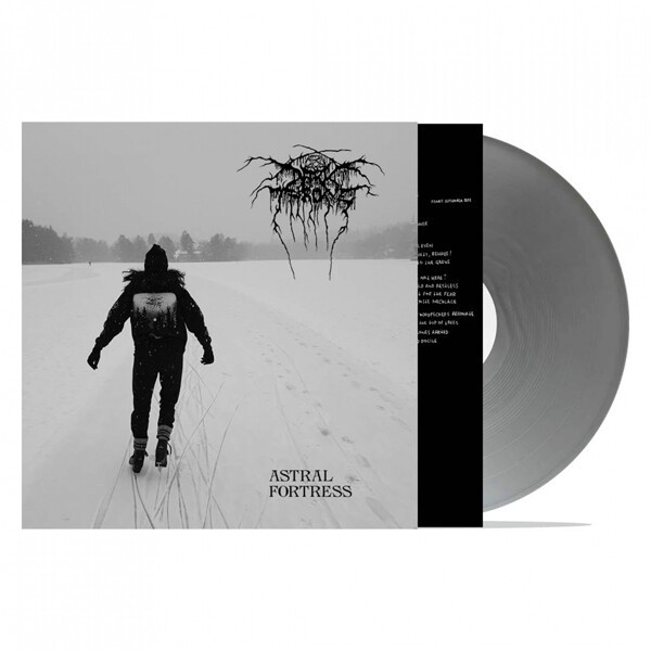 DARKTHRONE, astral fortress (silver vinyl) cover