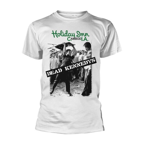 Cover DEAD KENNEDYS, holiday inn (boy) white