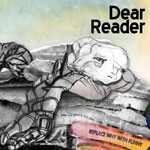 Cover DEAR READER, replace why with funny