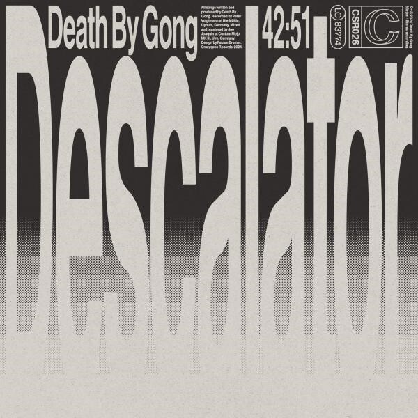 DEATH BY GONG – descalator (CD, LP Vinyl)