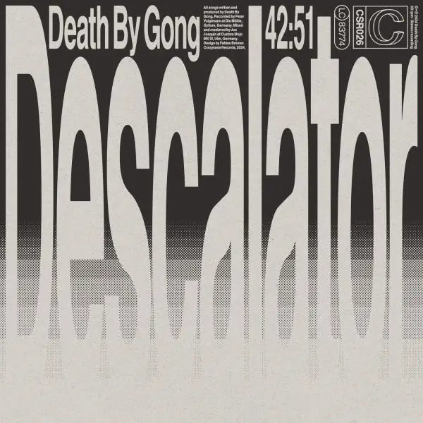 DEATH BY GONG – descalator (CD, LP Vinyl)
