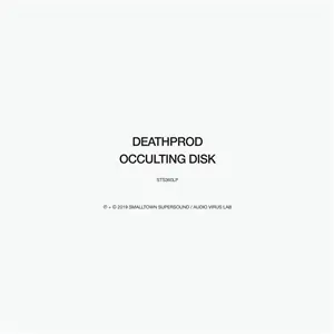 DEATHPROD – occulting disk (CD, LP Vinyl)