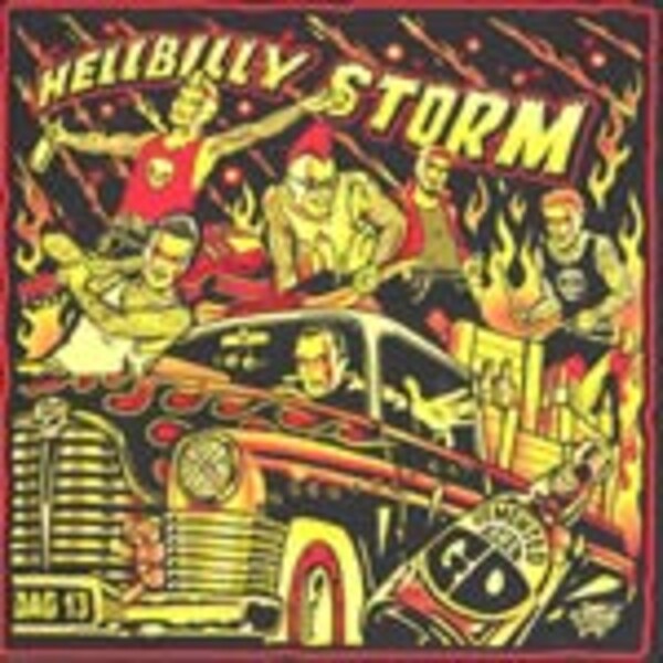 Cover DEMENTED ARE GO, hellbilly storm